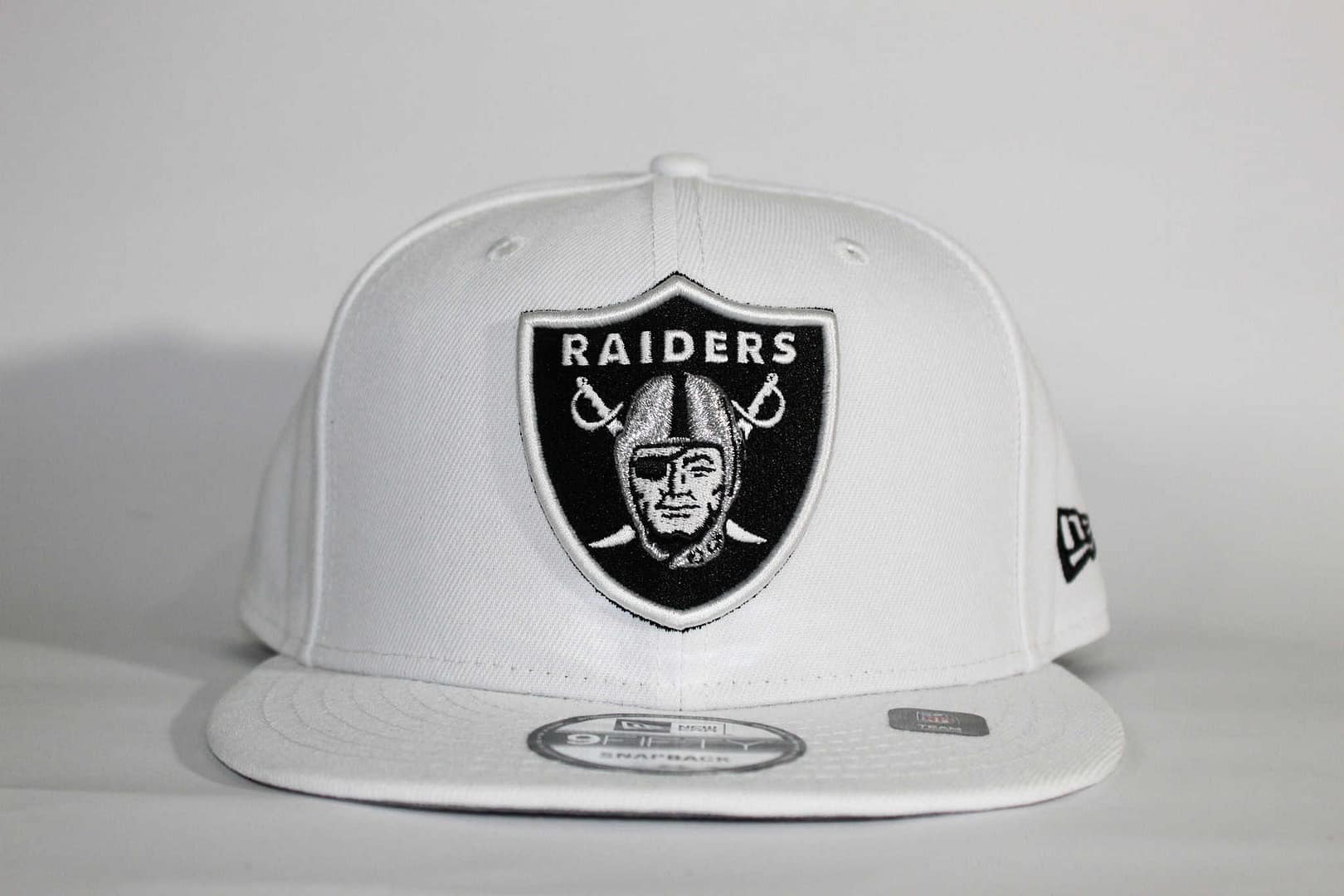 new era raiders white