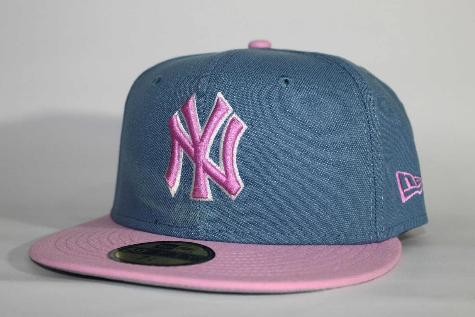new era azul rosado NY