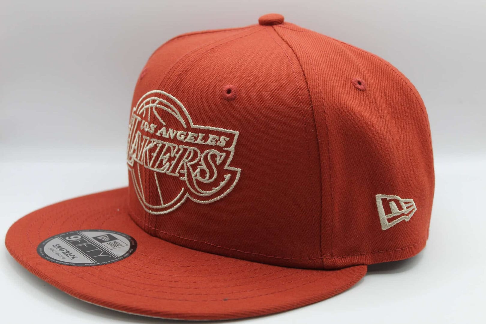 new era lakers naranja