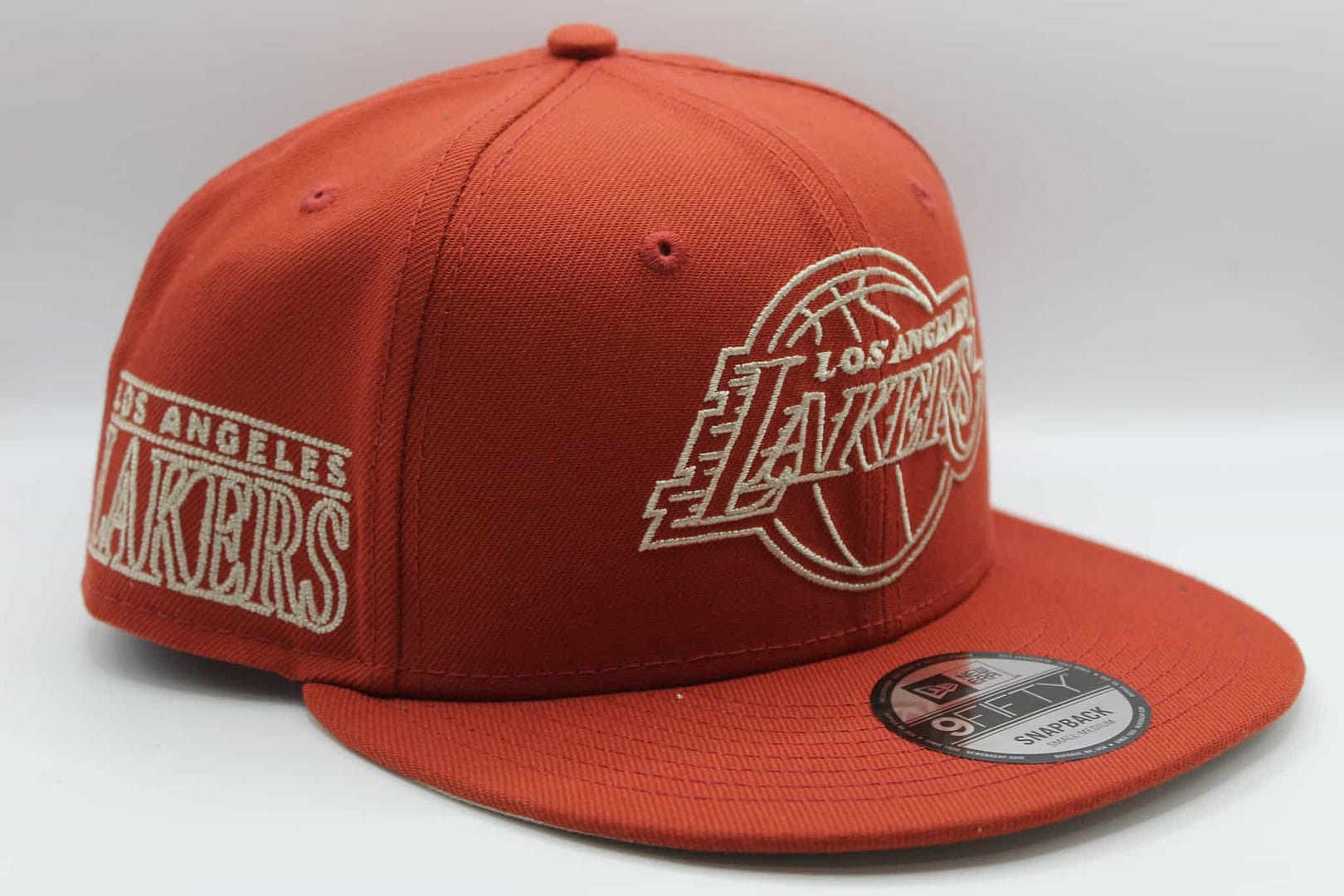new era lakers naranja