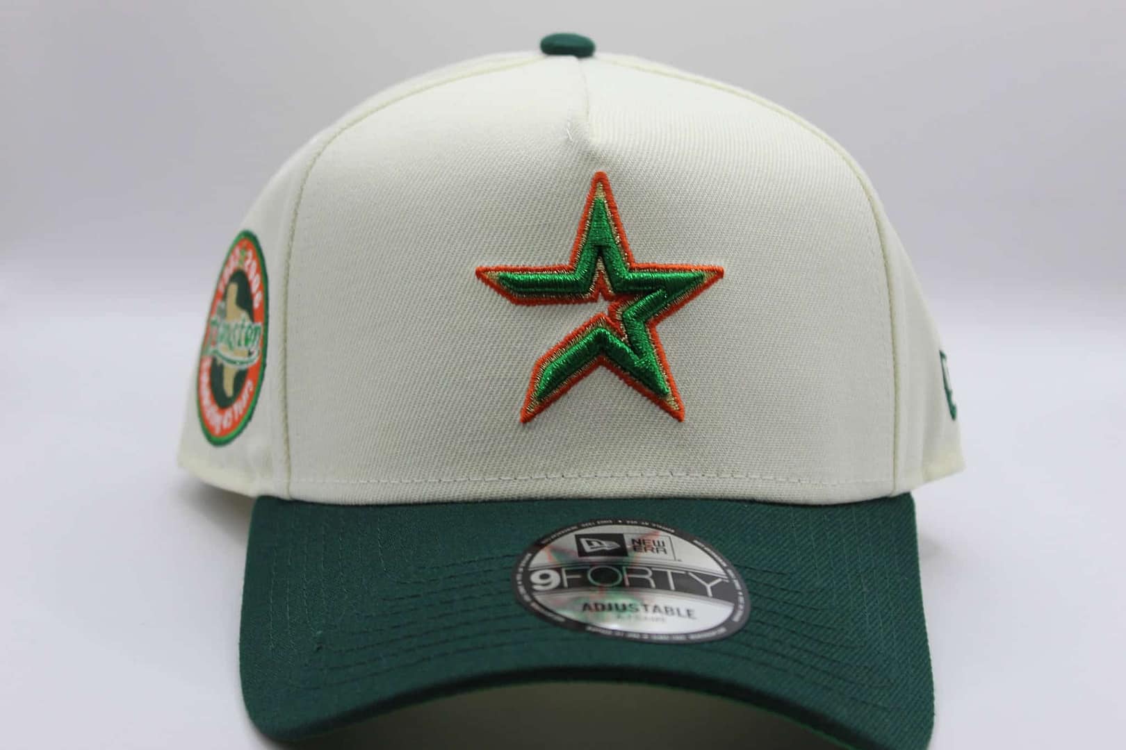 NEW ERA HOUSTON BLANCO Y VERDE