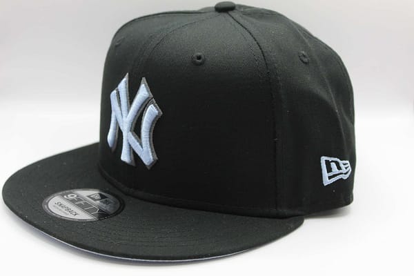 new era yankees negra plana