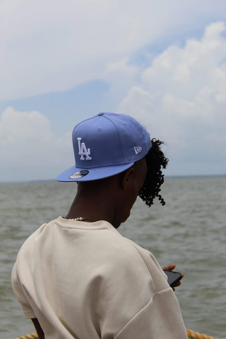 New Era Los Angeles Dodgers Basic Celeste - Imagen 3