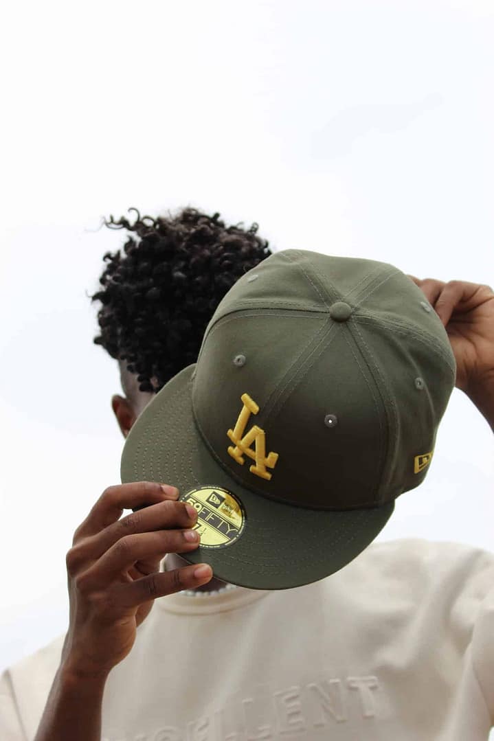 New Era Los Angeles Dodgers Verde snapback - Imagen 3